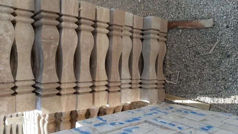 نرده سنگی و صراحی محمد